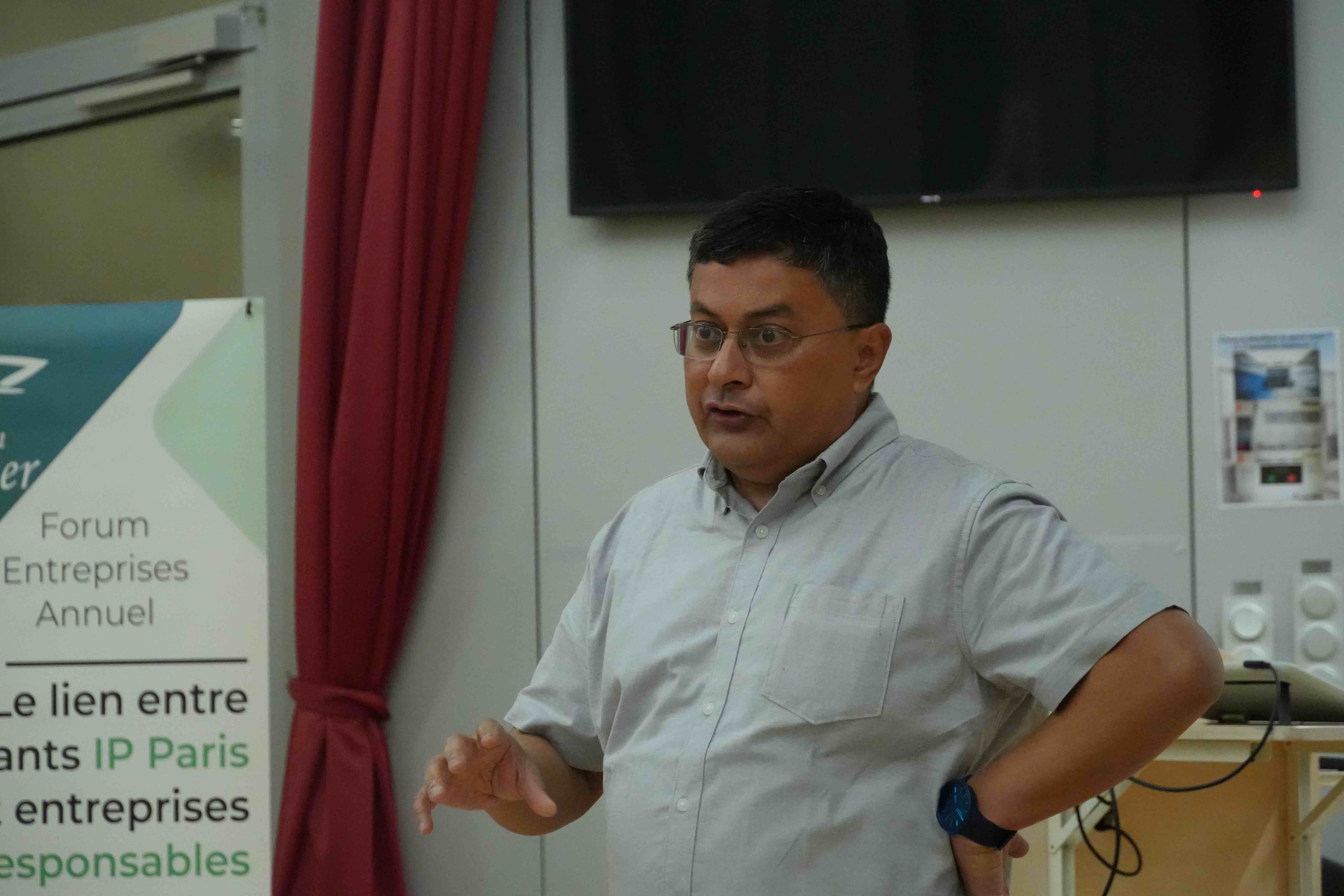 Conférence d'Indro Dasgupta